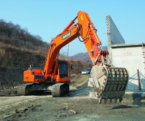 Máy xúc Doosan bánh xích DX260LCA