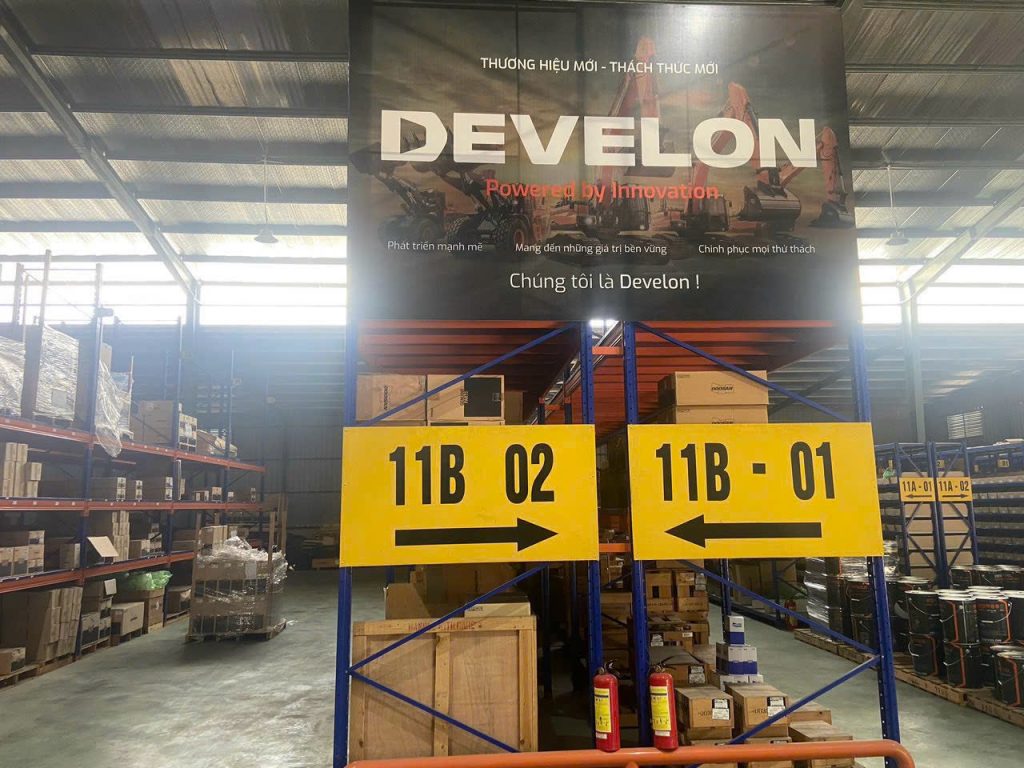 Phụ tùng chính hãng Develon (Doosan)