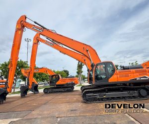 Máy xúc đào bánh xích Develon DX360SLR